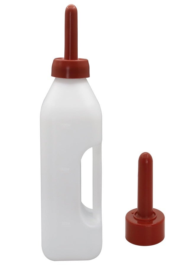 MODUODUO Calf Bottle Lamb Feeding Nipple 2.11 Quart Calves Nursing Feeder with a Replacement Teat for Baby Livestock Animals - Image 1